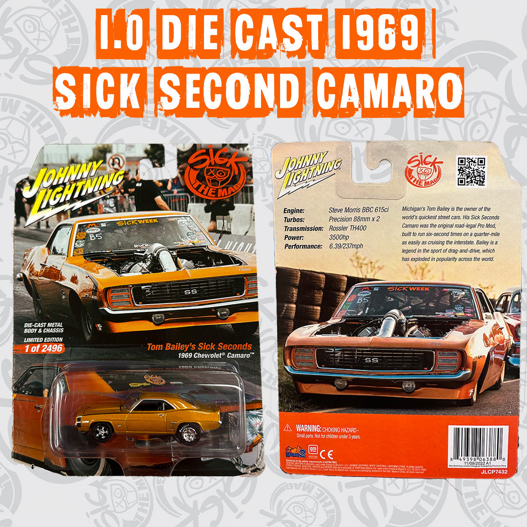 1.0 Sick Second Die Cast Car