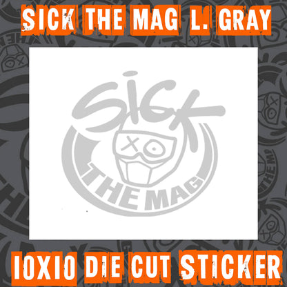 SICK The Mag Die Cut 10X10 Stickers