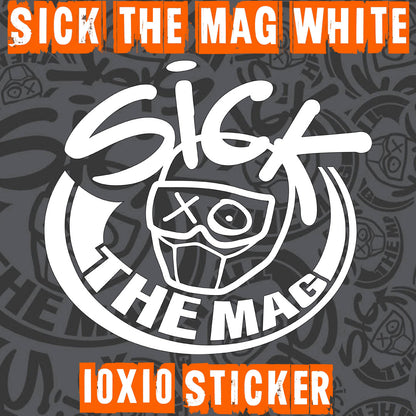 SICK The Mag Die Cut 10X10 Stickers