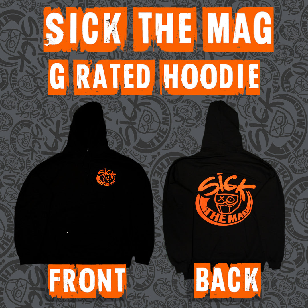 SICK The Mag G Rated Hoodie (Available in Orange & Pink)