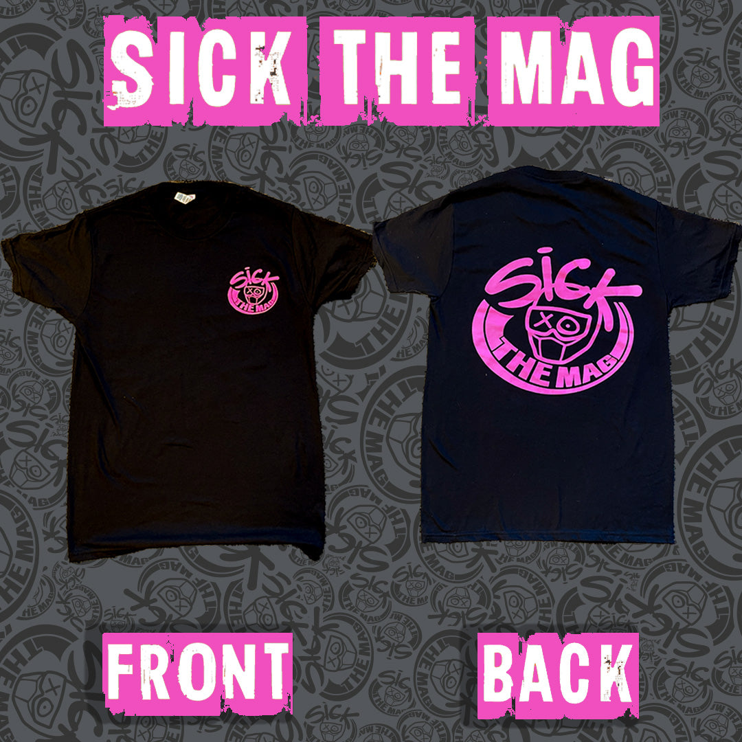 Sick The Mag G-Rated Pink Logo T-Shirt