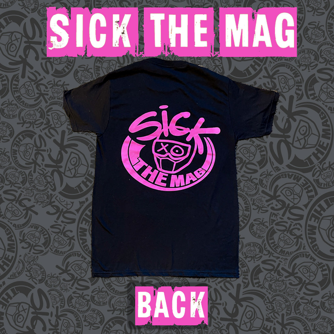 Sick The Mag G-Rated Pink Logo T-Shirt