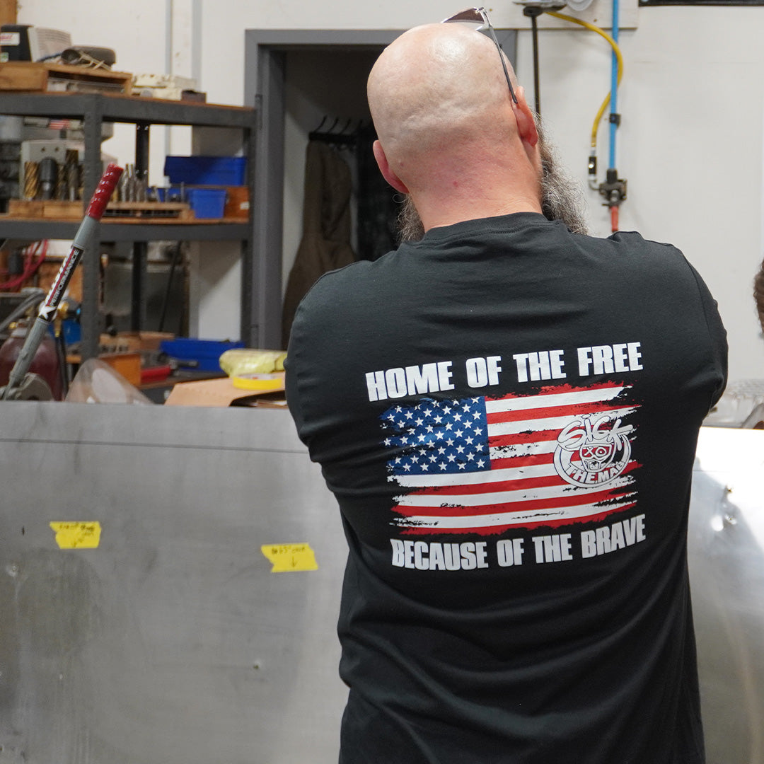 Home Of The Free Because Of The Brave T-Shirt